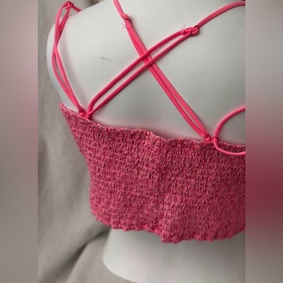 Womens Plus Size Bralette - 3X - Boutique - Zenana Pink Bralette - Picture 2 of 2